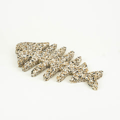 Fishbone Trivet (Black and White)