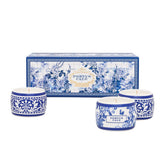 Portus Cale Gold&Blue Tea Light Candle Gift Set (3x70g)