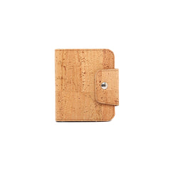 Men's Cork Wallet with Coin Pocket - Natural Cork