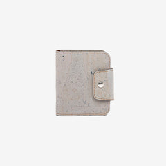Men's Cork Wallet with Coin Pocket - Grey