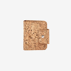 Men's Cork Wallet with Coin Pocket - Natural Cork