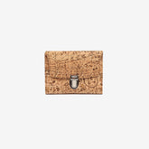 Vintage Coin Holder in Natural Cork with Laser Design