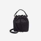 HandBag with Strap in Black Cork