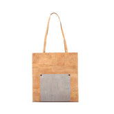 Shopping Bag Natural Cork with Pocket