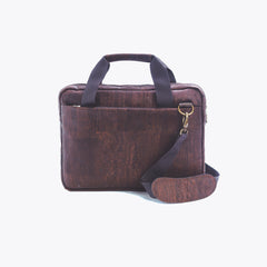 Laptop Case in Chocolate Brown Cork