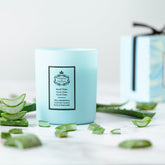 Aloe Vera Candle Made with Vegetable Wax (180gr)