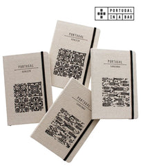 Notebook A5 Cotton Hardcover | B&W Tiles