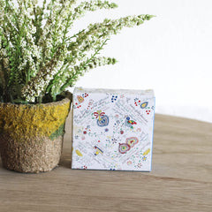 Violet Soap (50gr) - Traditional Pattern Packaging