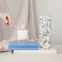 Cotton Flower Candle (210gr)
