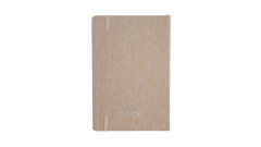 Notebook in cork & bluish linen A5 | Sardines