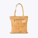 Shopping Bag | Natural c/ Bolso em Cortiça Branca
