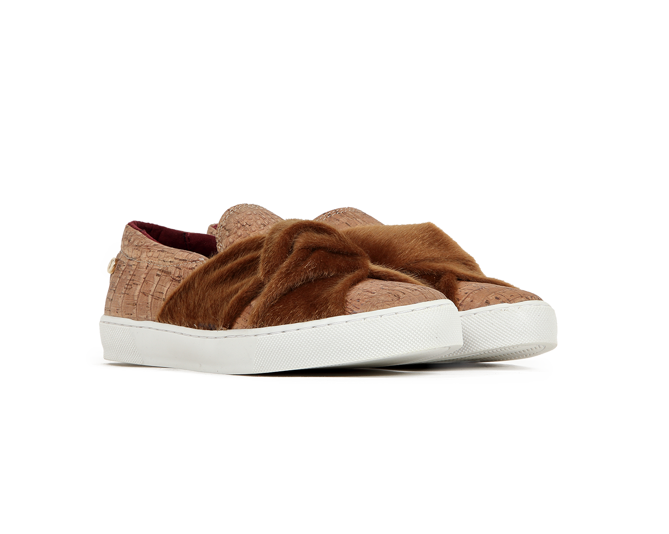 Vegan Slip On | Croco Natural - Vegan Shoes Rutz