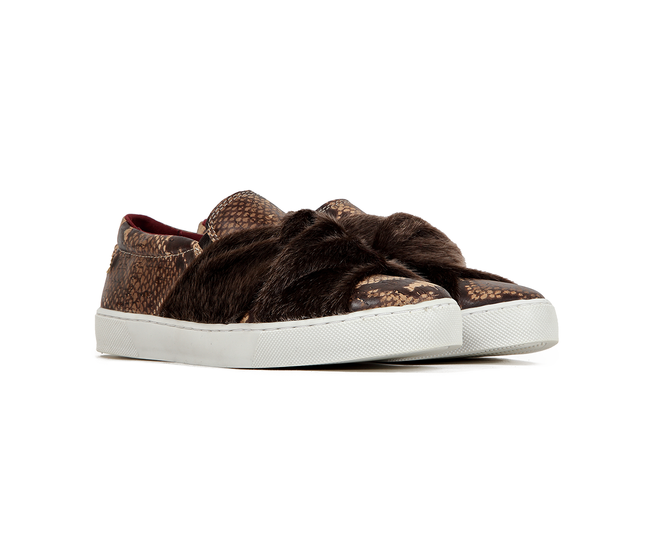 Vegan Slip Ons | Dark Snake - Vegan Shoes Rutz