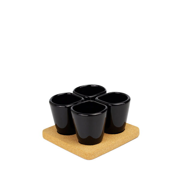 Coffee Cups (set of 4) - Copus | Black