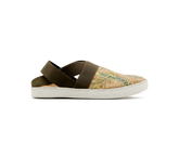 Vegan Slip On | Tropic Green & Green Elastic - Vegan Shoes Rutz