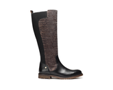 Eco Ridding Boot | Croco Black - Vegan Shoes Rutz