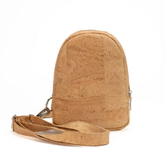 Mini Trekking Backpack in Natural Cork