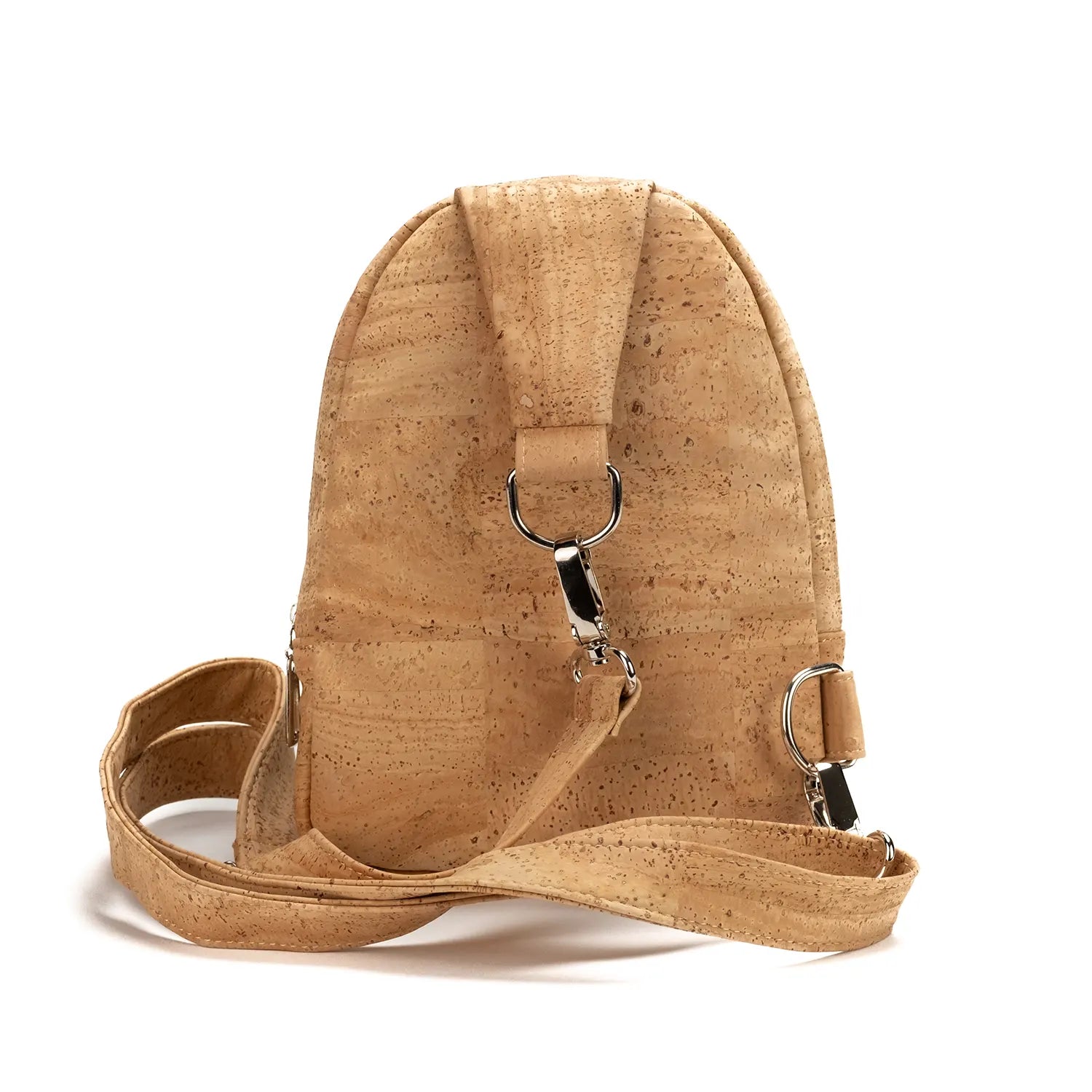 Mini Trekking Backpack in Natural Cork