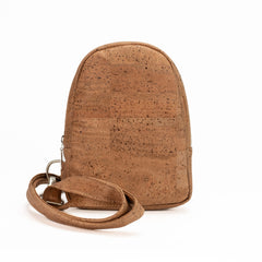 Mini Trekking Backpack in Tobacco Cork