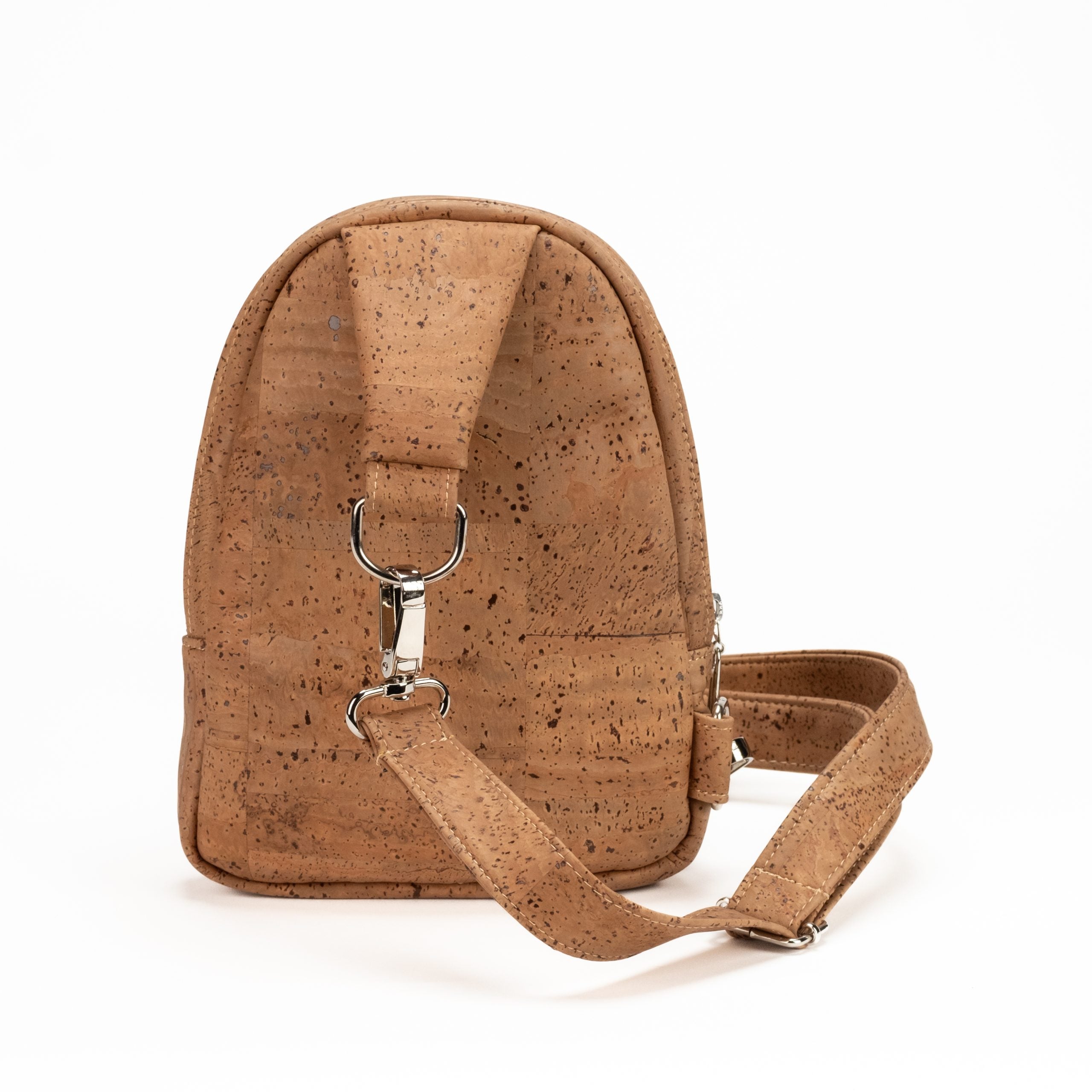 Mini Trekking Backpack in Tobacco Cork