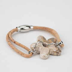 Bracelet Daisy with Natural Cork