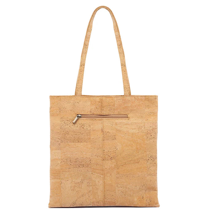 Shopping Bag Natural Cork with Pocket