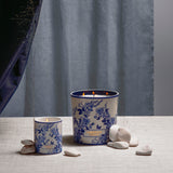 Portus Cale Gold&Blue Candle