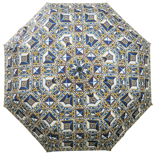 Umbrella| 17th Century Portuguese Tiles Diamond Tip