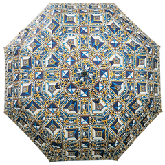 Umbrella| 17th Century Portuguese Tiles Diamond Tip