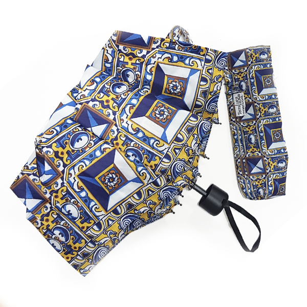 Dimond Rutz Umbrella| 17th Century Portuguese Tiles Diamond Tip – RutZ Cork & Gifts