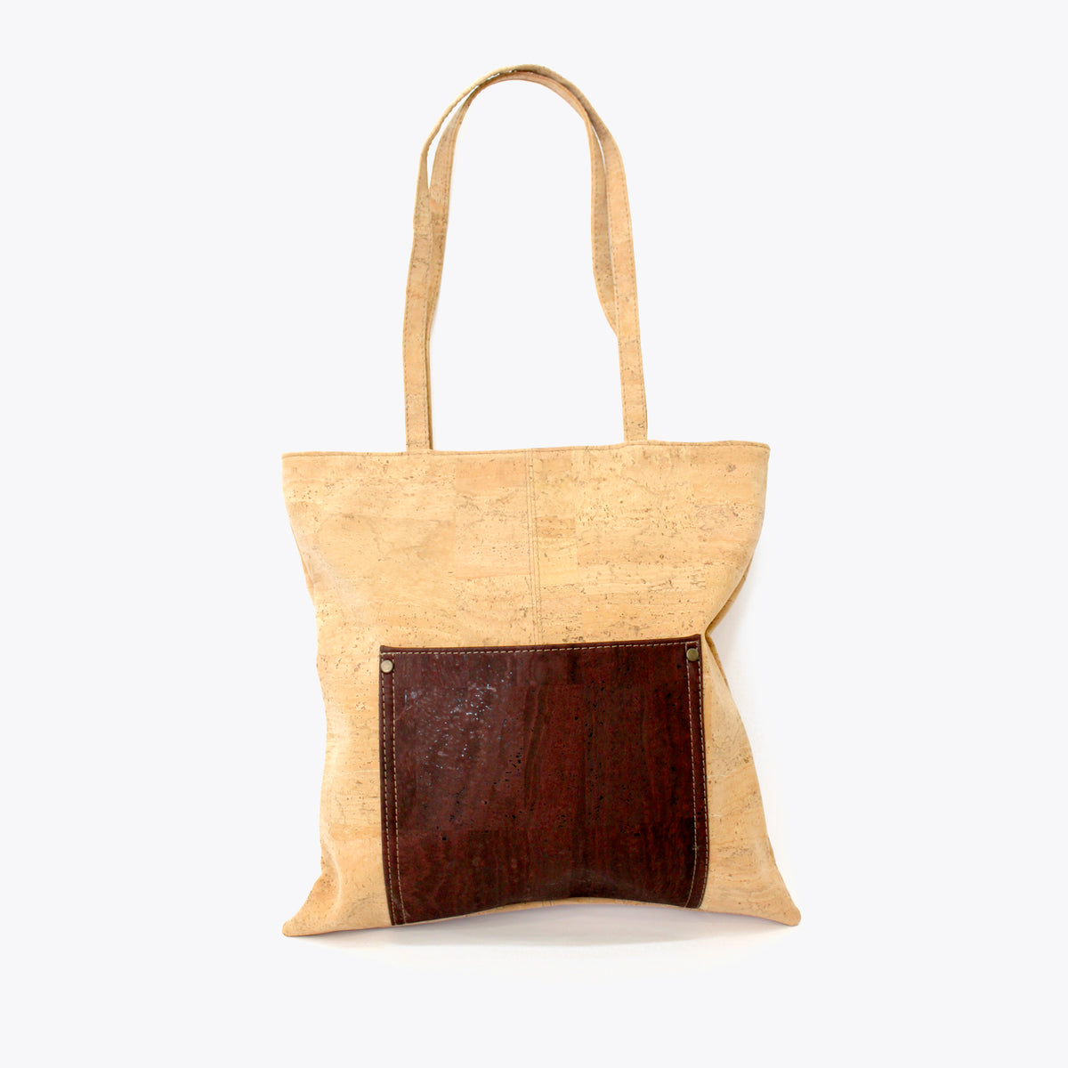 Shopping Bag Natural Cork with Pocket