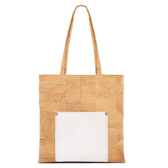 Shopping Bag Natural Cork with Pocket