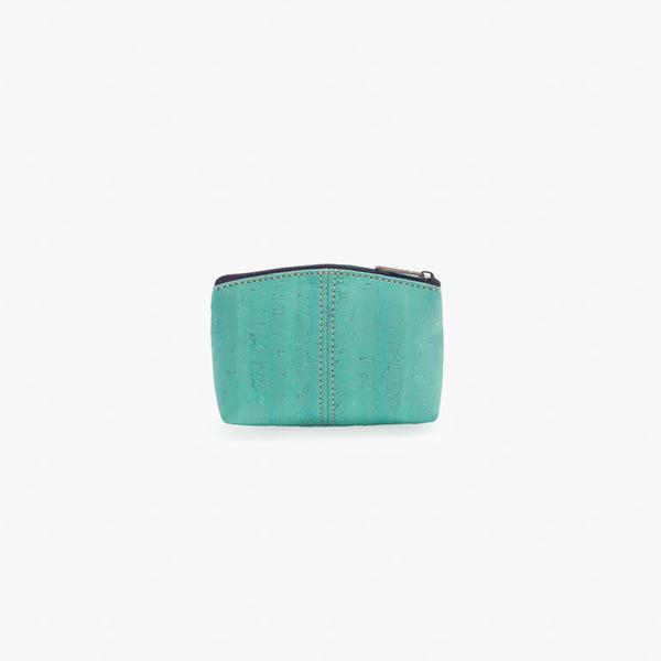 Bolsa Pequena | Cortiça Verde Água