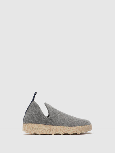 Slip-on Shoes CITY L | Concrete