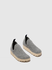 Slip-on Shoes CITY L | Concrete