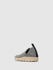 Slip-on Shoes CITY L | Concrete