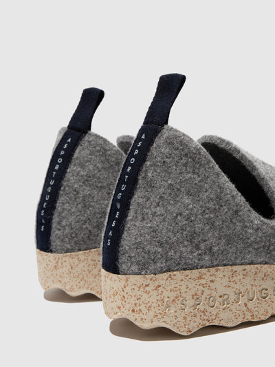 Slip-on Shoes CITY L | Concrete