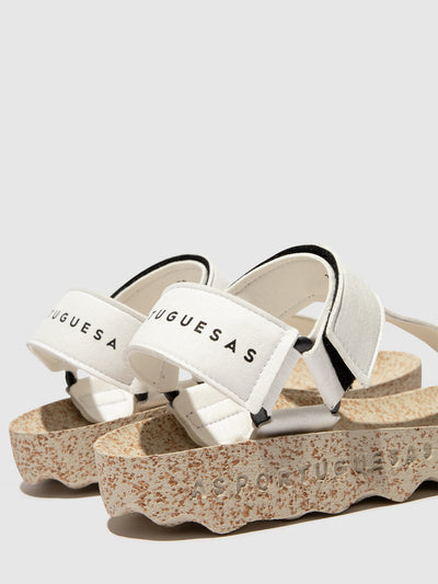 Sandals FIZZ | White/Natural