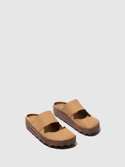 Slip-on Mules CANA | Tan