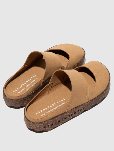 Slip-on Mules CANA | Tan