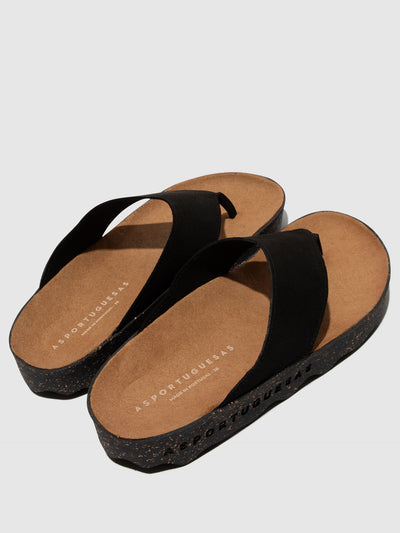 Slip-on Sandals CAMI L | Black