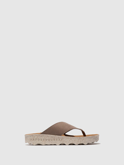 Slip-on Sandals CAMI L | Taupe