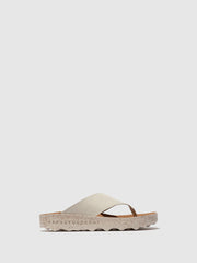 Slip-on Sandals CAMI L | Off-white