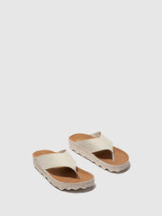 Slip-on Sandals CAMI L | Off-white