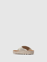 Slip-on Sandals CAMI L | Off-white