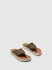 Slip-on Sandals CAMI L | Army