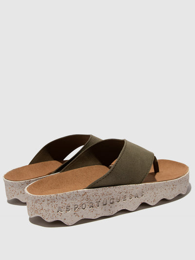 Slip-on Sandals CAMI L | Army