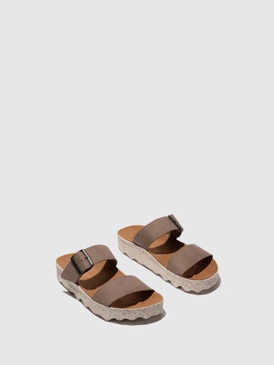 Velcro Sandals COLY L | Taupe