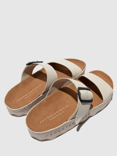 Velcro Sandals COLY L | Off-white