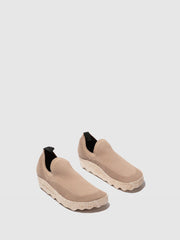 Slip-on Elasticaded Shoes CLIP | Taupe